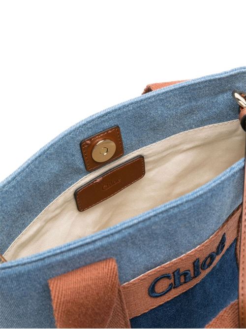 Borsa bambina in denim Chloe' Kids | C20355Z10